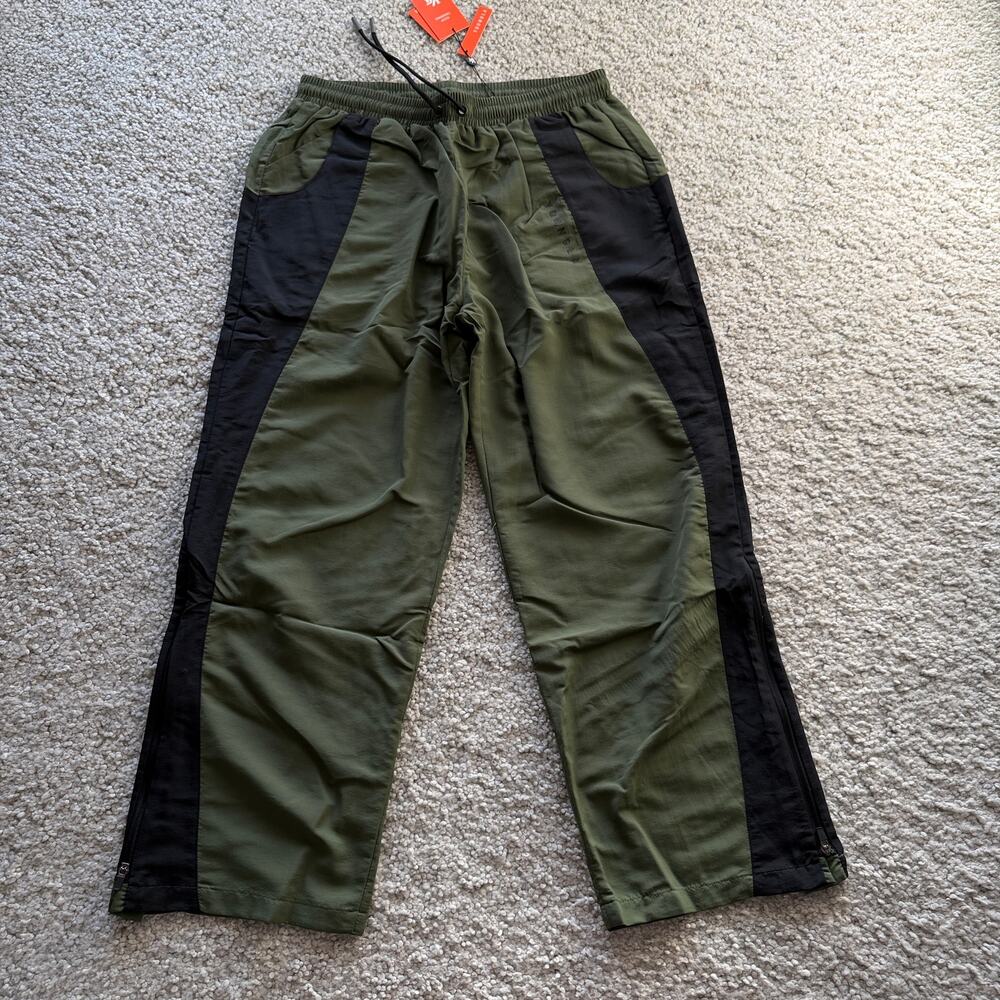 Men's YoungLA(SoldOut)2015 EliteTrackPants NWT XL Green/Black